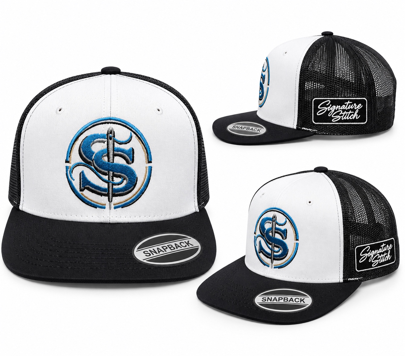 Signature Stitch custom embroidered hats